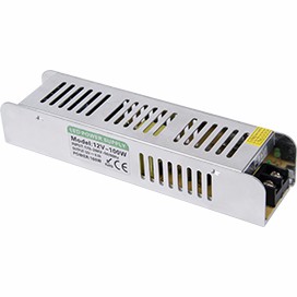 Ecola LED strip Power Supply 100W 220V-12V IP20 узкий блок питания для светодиодной ленты (1/25)