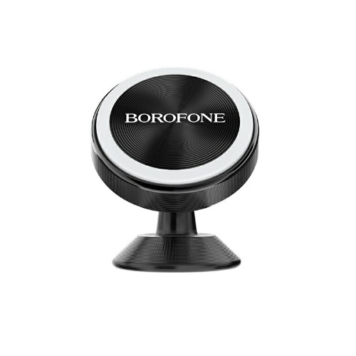 Держатель автомобильный Borofone BH5, Platinum metal magnetic, для смартфона, пластик,алюминий, возд