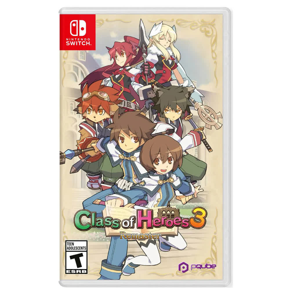 Class of Heroes 3: Remaster [Nintendo Switch, английская версия]