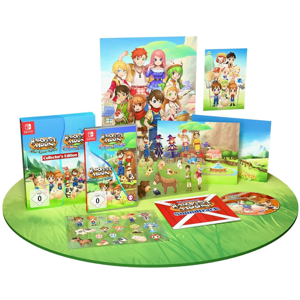 Harvest Moon: The Lost Valley & Skytree Village - Collector's Edition [Nintendo Switch, английская в