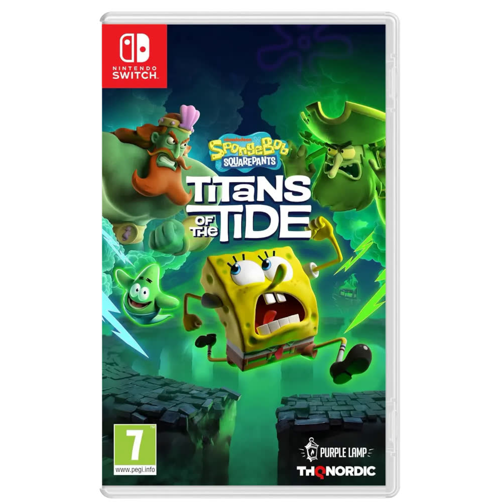 SpongeBob SquarePants: Titans of the Tide [Nintendo Switch, русские субтитры]