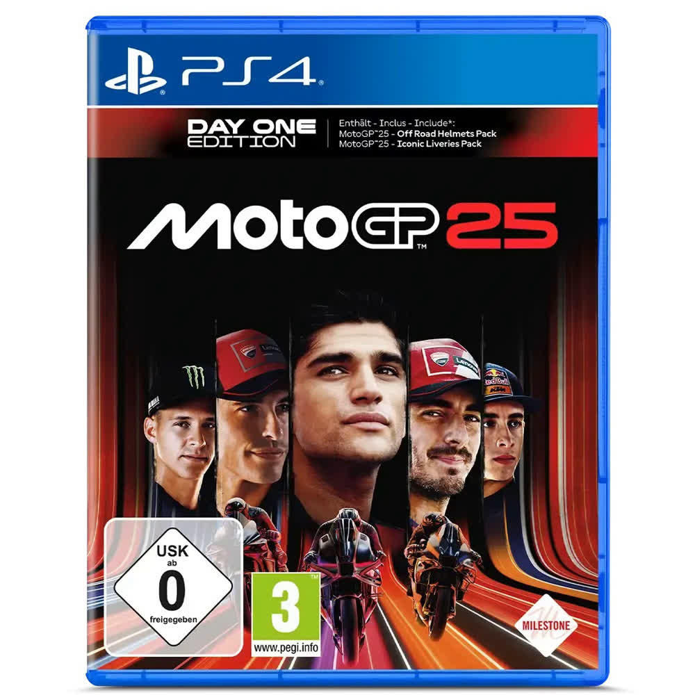 MotoGP 25 - Day One Edition [PS4, английская версия]