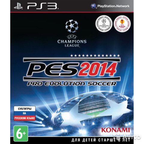 Pro Evoiution Soccer 2014 (R-2) [PS3, русские субтитры]