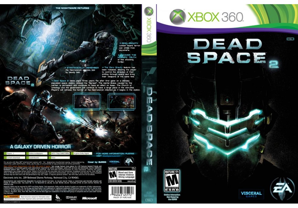 Dead Space 2 [Xbox 360, английская версия]