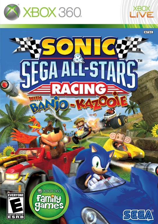 Sonic & SEGA All-Stars Racing with Banjo-Kazooie [Xbox 360, английская версия]