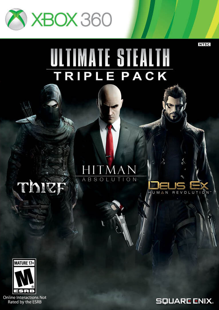 Ultimate Stealth Triple Pack (Thief, Hitman Absolution, Deus Ex Human) [Xbox 360, английская версия]