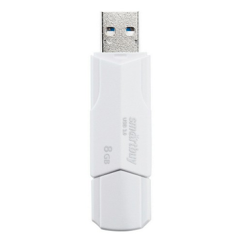 USB 3.0  8GB  Smart Buy  Clue  белый