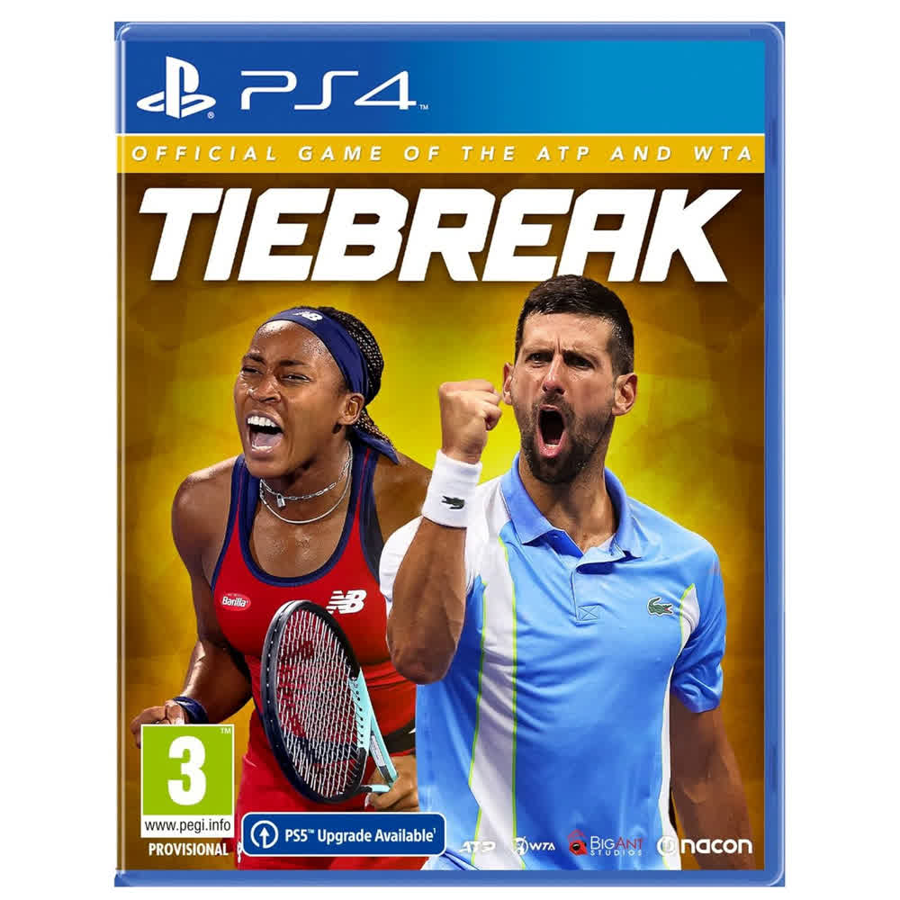 TIEBREAK: Official game of the ATP and WTA [PS4, английская версия]