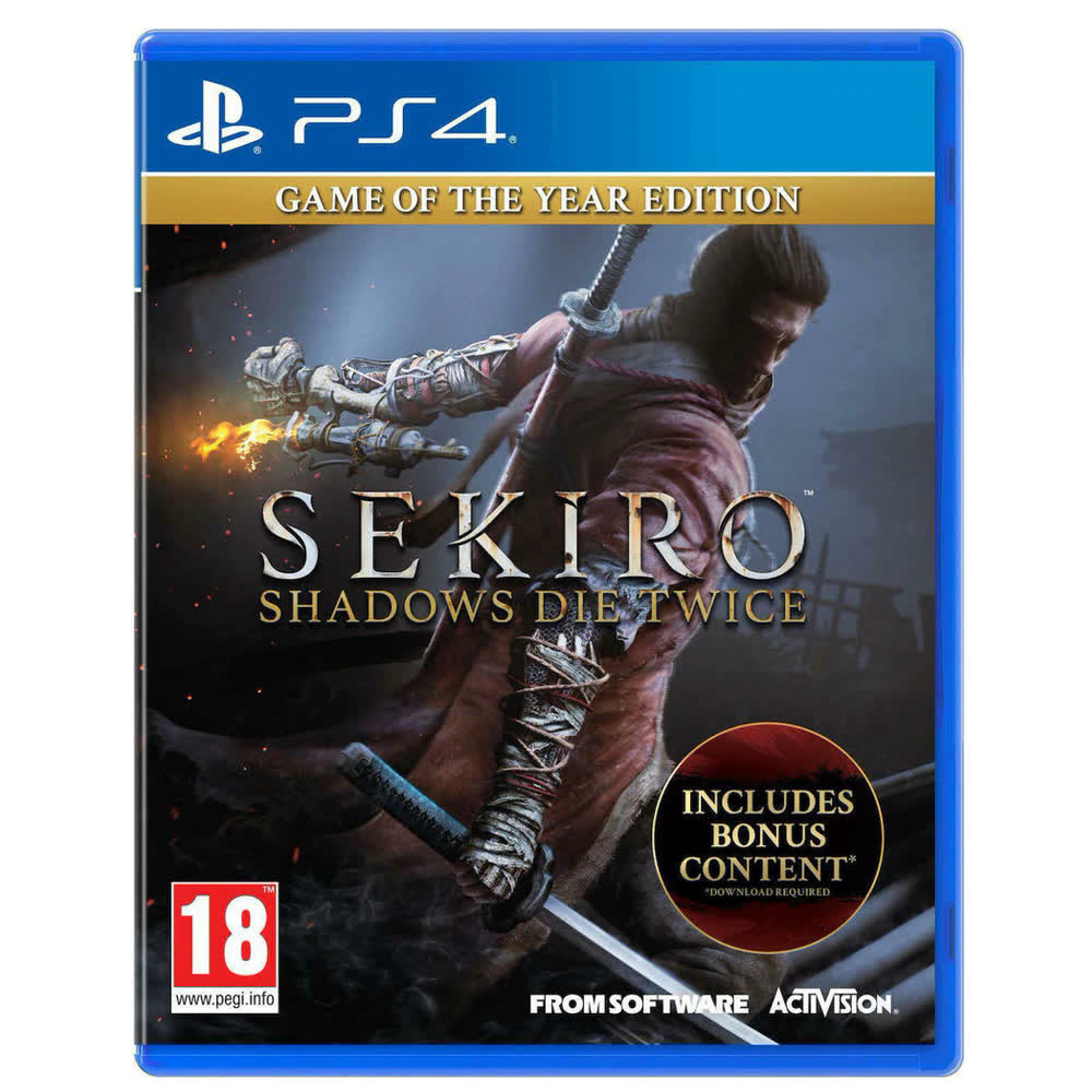 Sekiro: Shadows Die Twice - Game of the Year Edition [PS4, английская версия]