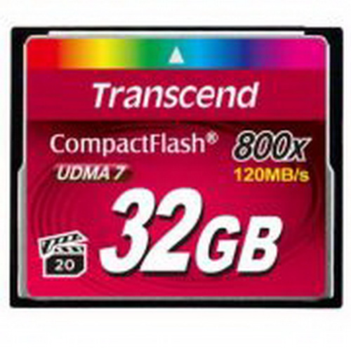CF  Transcend  32GB  (800x)