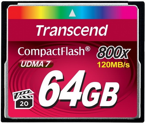 CF  Transcend  64GB  (800x)