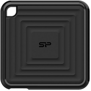 Внешний SSD  Siliсon Power  512 GB  PC60 External чёрный, USB Type-C, USB 3.2
