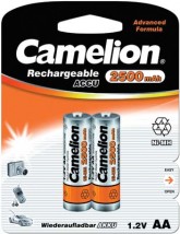 Аккумулятор CAMELION  R6 (2500 mAh) (2 бл)   (2/24/384)