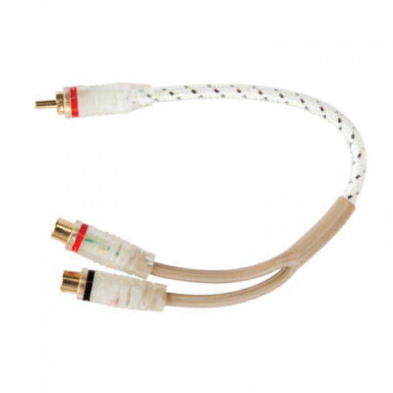KICX FRCA 02Y  межблочный кабель-переходник 1 папа/ 2 мама 0.25 м