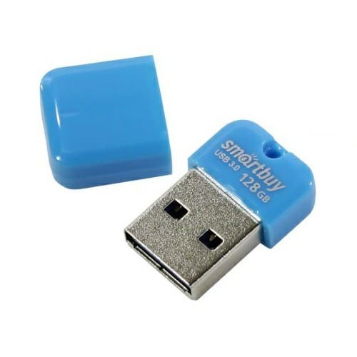 USB 3.0  128GB  Smart Buy  Art  синий