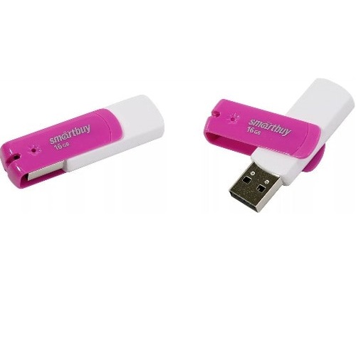 USB  16GB  Smart Buy  Diamond  розовый