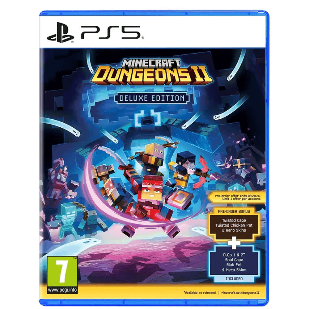 Minecraft Dungeons II - Deluxe Edition [PS5, русские субтитры]