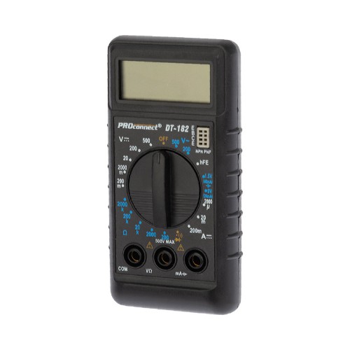 Мультиметр портативный М-182 (DT-182) PROconnect (1/50/100)