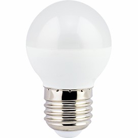 Лампа светодиодная ECOLA globe Premium 7,0W G45 220V E27 4000K шар (композит) 82x45 (10/100)