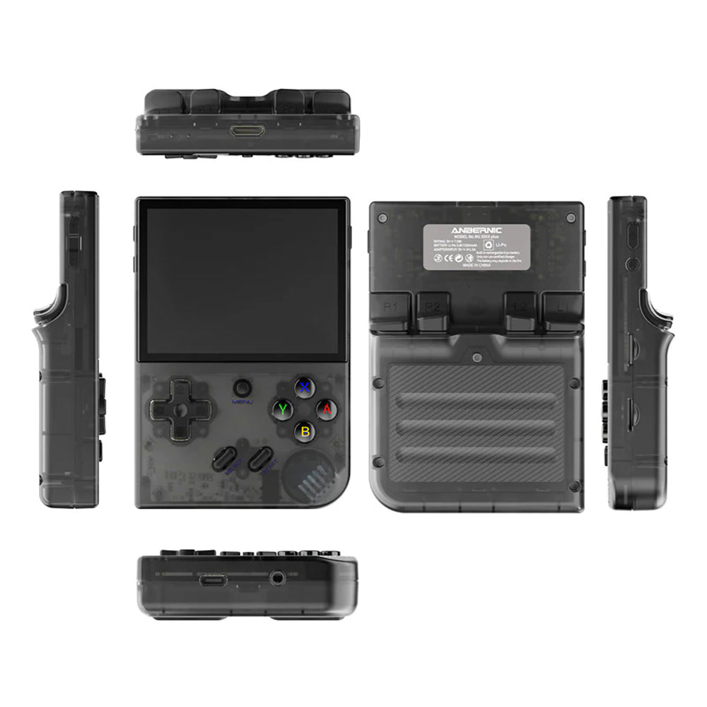 Портативная игровая приставка Anbernic RG35XX Plus Transparent Black
