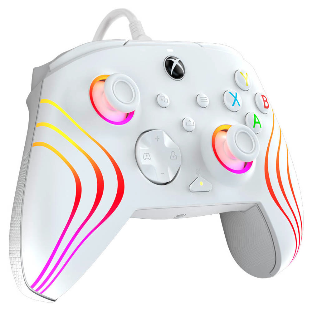 Джойстик XB Series X|S/ XB One/ PC Controller Wired PDP Afterglow Wave 024-WH