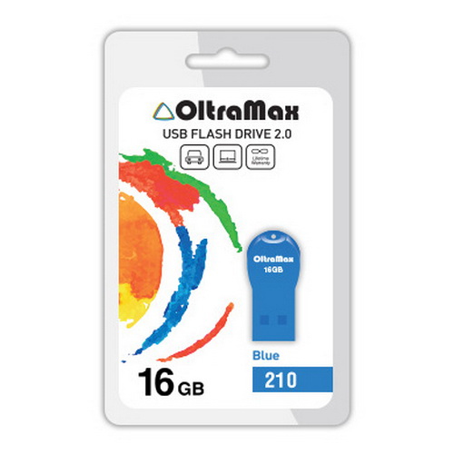 USB  16GB  OltraMax  210  синий