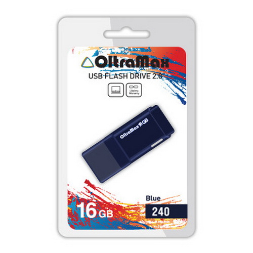 USB  16GB  OltraMax  240  синий
