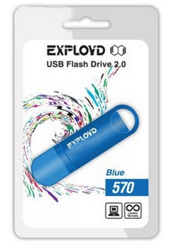 USB  16GB  Exployd  570  синий