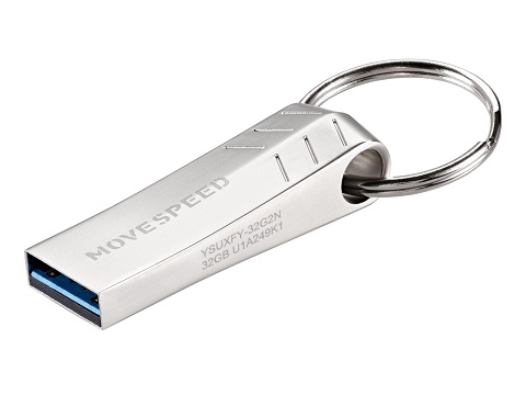 USB 3.0  32GB  Move Speed  YSUXFY  металл  серебро