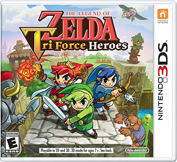 The Legend of Zelda: Tri Force Heroes [3DS, английская версия]