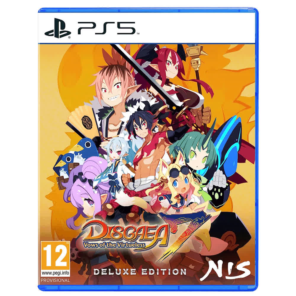 Disgaea 7: Vows of the Virtueless - Deluxe Edition [PS5, английская версия]