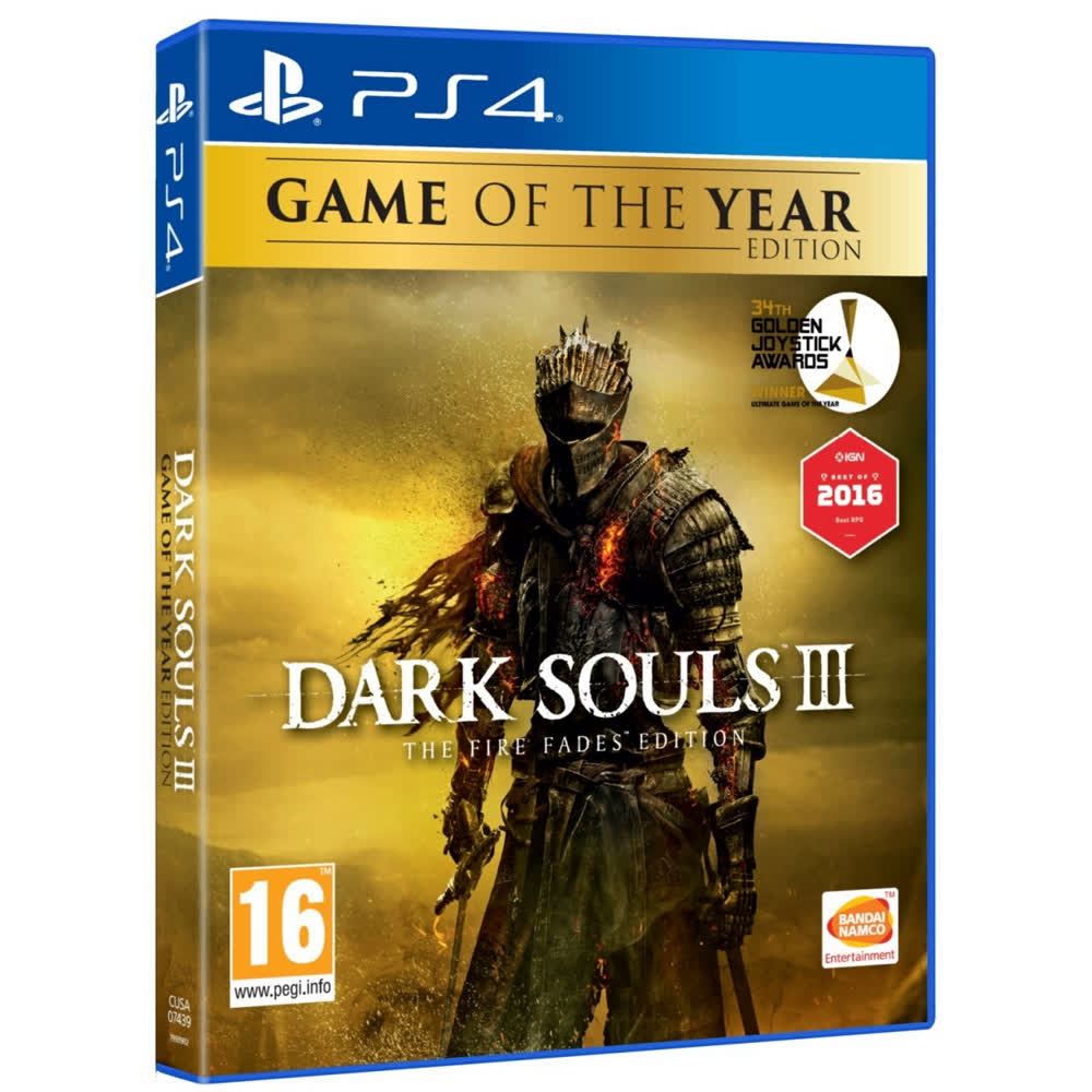 Dark Souls III. The Fire Fades Edition - Game of the Year Edition [PS4, русские субтитры]