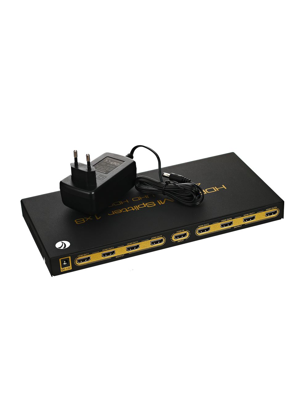 Разветвитель HDMI Spliitter 1=>8  2.0v, VCOM <DD428> (1/12)