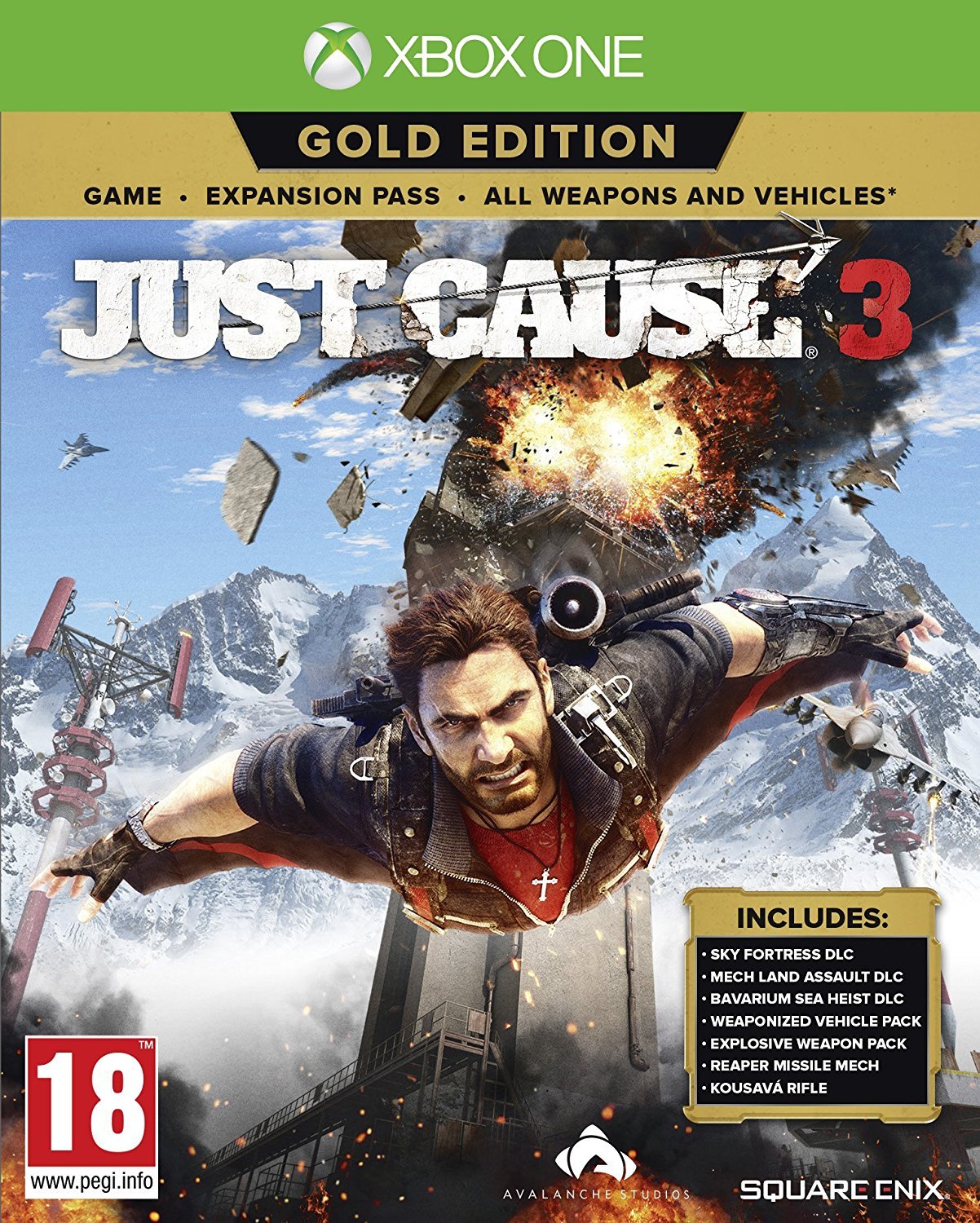 Just Cause 3 - Gold Edition [Xbox One, английская версия]