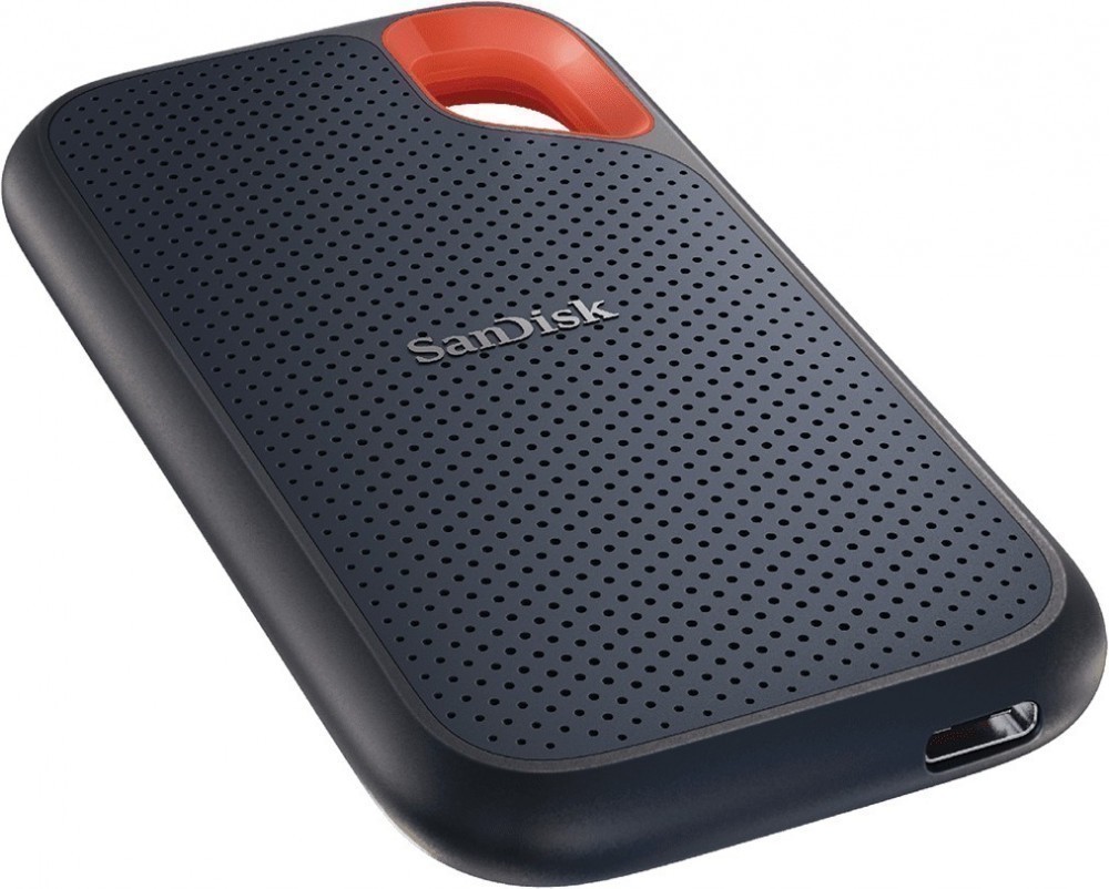 Внешний SSD  Sandisk 2 TB  Extreme Portable V2  чёрный, USB 3.0, 1.8"