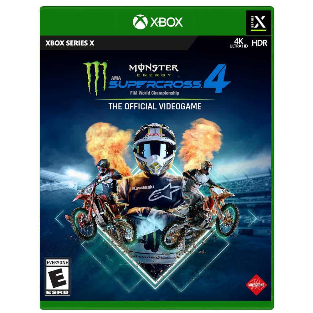 Monster Energy Supercross - The Official Videogame 4 [Xbox Series X, английская версия]