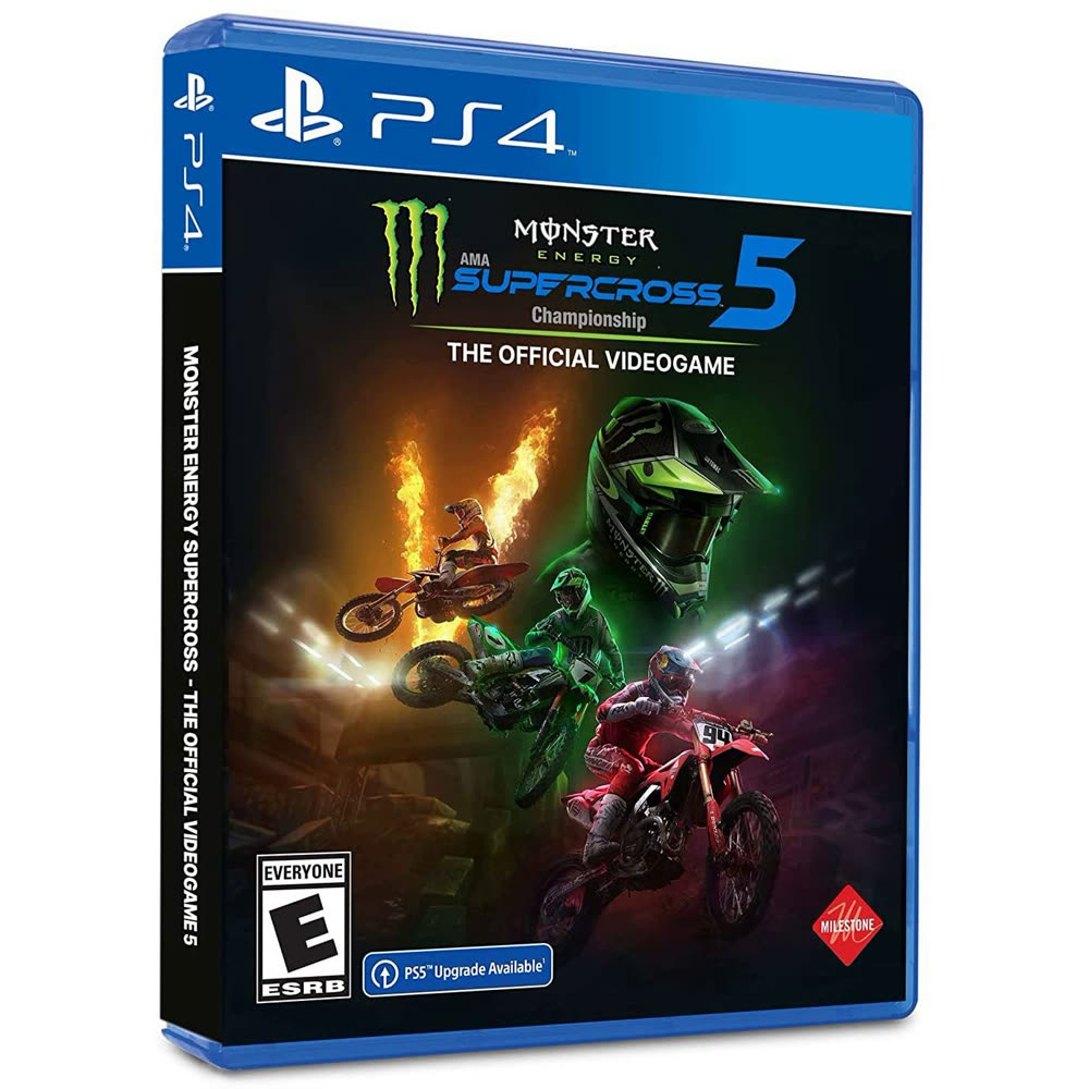 Monster Energy Supercross - The Official Videogame 5 [PS4, английская версия]