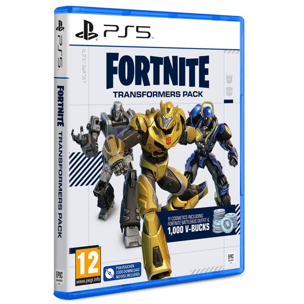 Fortnite -Transformers Pack (Code in a Box) [PS5, русская версия]