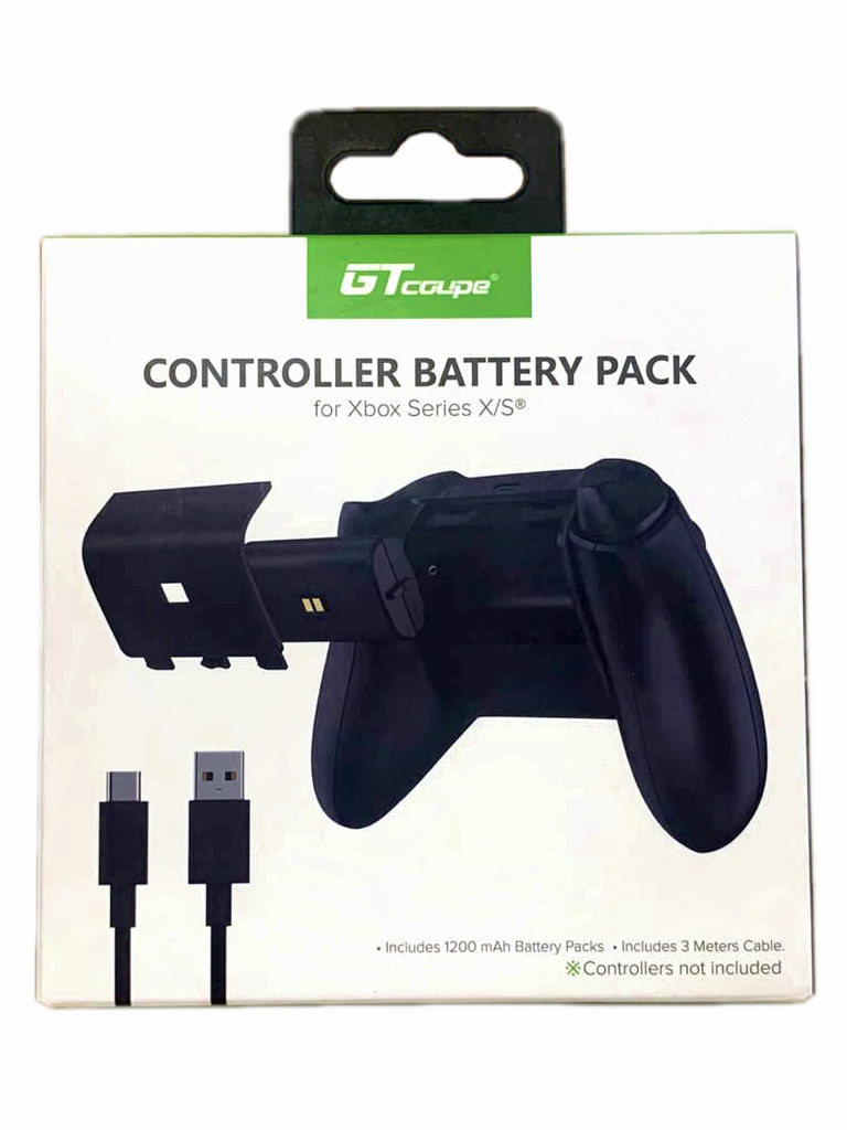 Набор  Xbox Series S/X Play & Charge Kit Black 3м\1200 mAH GT