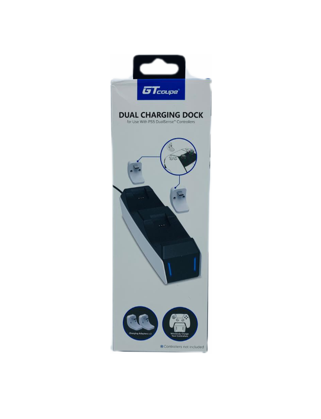 Зарядная станция PS-5 Dual Charging Dock for Controllers Black/White IX-PS030 GT