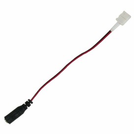 Ecola LED strip connector переходник с разъема штырькового (мама) на зажимной 2-х конт. 8mm уп. 3 шт