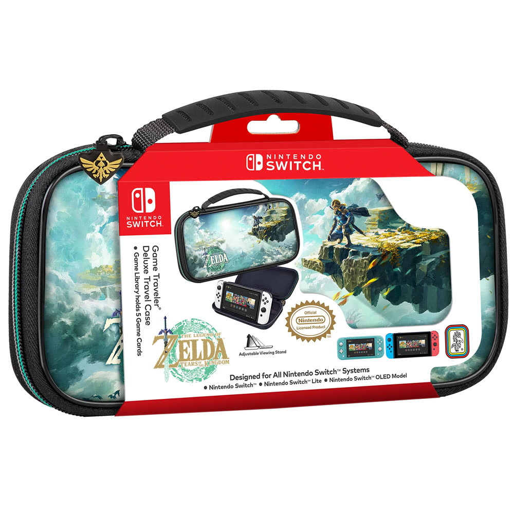 Чехол Nintendo Switch RDS Game Traveler: Deluxe Travel Case - Legend of Zelda: TOTK Edition
