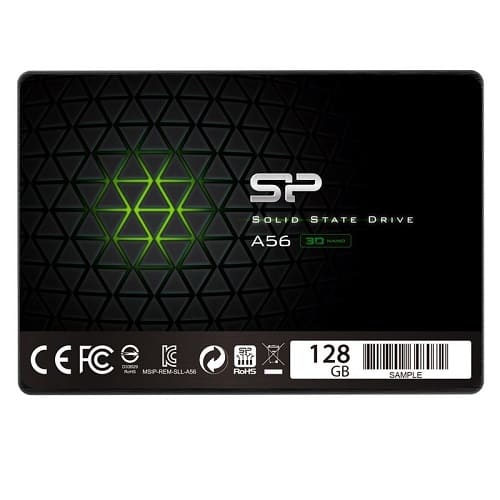 Внутренний SSD  Silicon Power  128GB  A56, SATA-III, R/W - 560/530 MB/s, 2.5", TLC