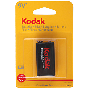 Элемент питания KODAK Heavy Duty  6F22 (крона)  BL1  (K9VHZ-1B)   (10/50/5200)