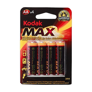 Элемент питания KODAK MAX  LR6  BL4 (KAA-4)   (80/400/26000)