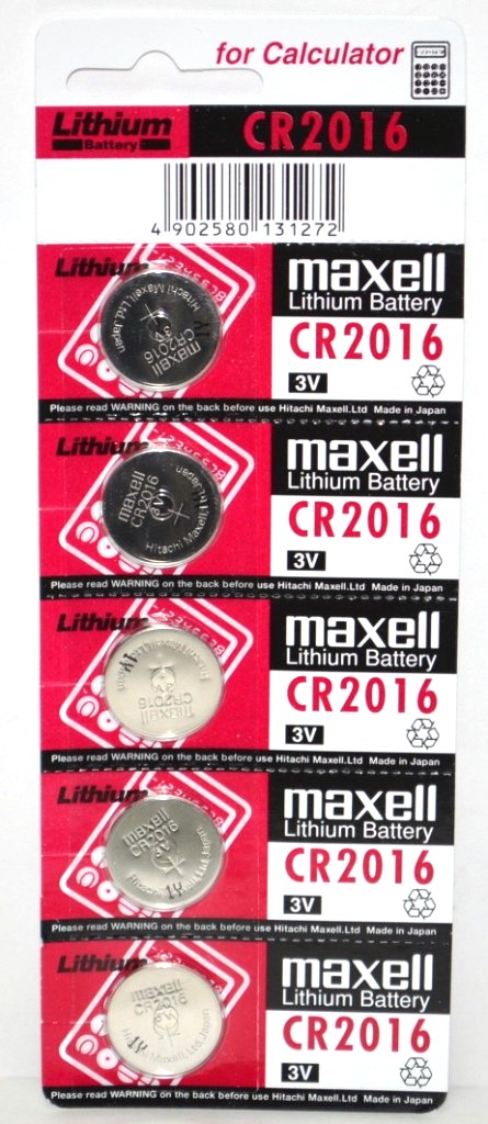 Элемент питания MAXELL  CR 2016  BL5   (5/100/2000)