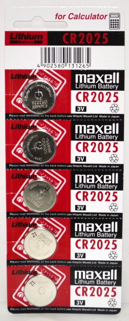 Элемент питания MAXELL  CR 2025  BL5   (5/100/2000)