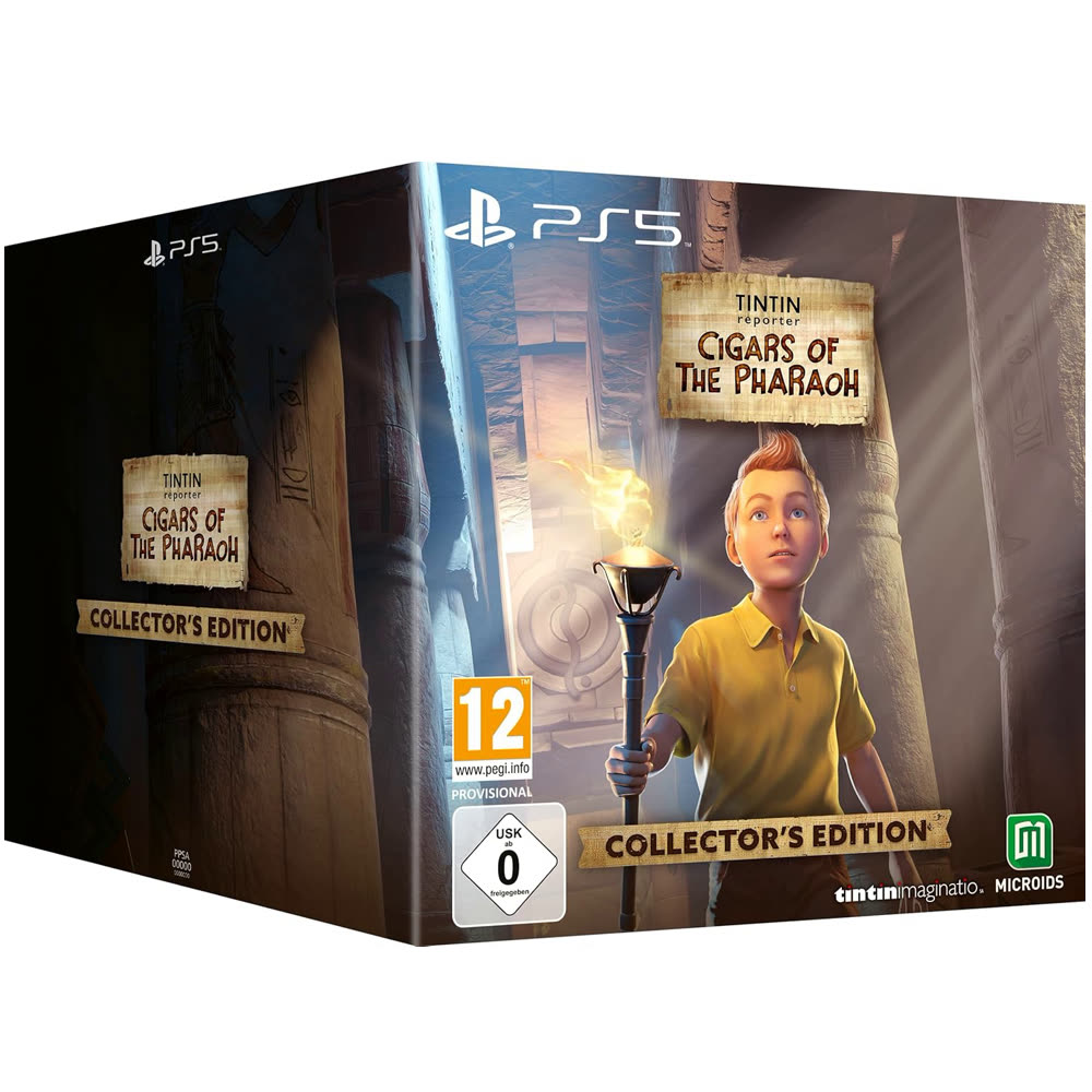 Tintin Reporter - Cigars of the Pharaoh - Collector's Edition [PS5, русские субтитры]