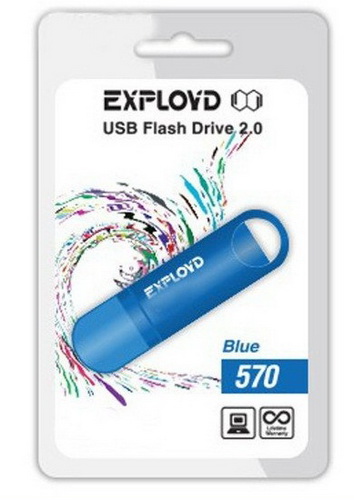 USB  32GB  Exployd  570  синий