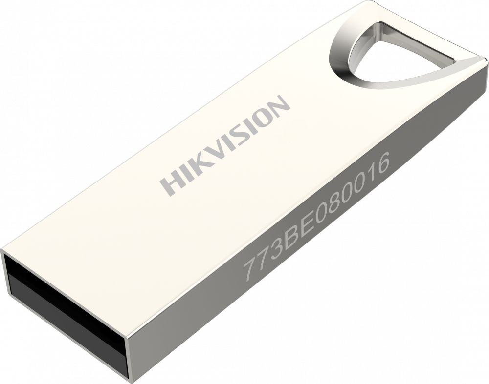 USB  64GB  Hikvision  M200  металл  серебро